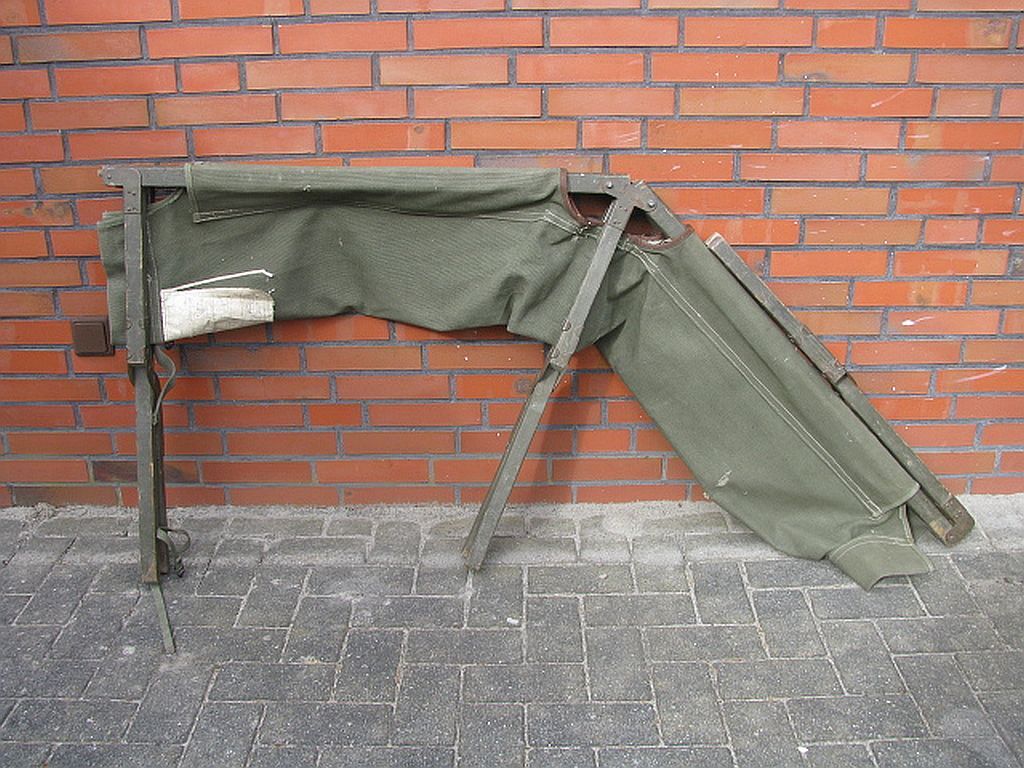 Us army military folding bed, 1950s