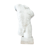 Sculpture d'une buste d'homme