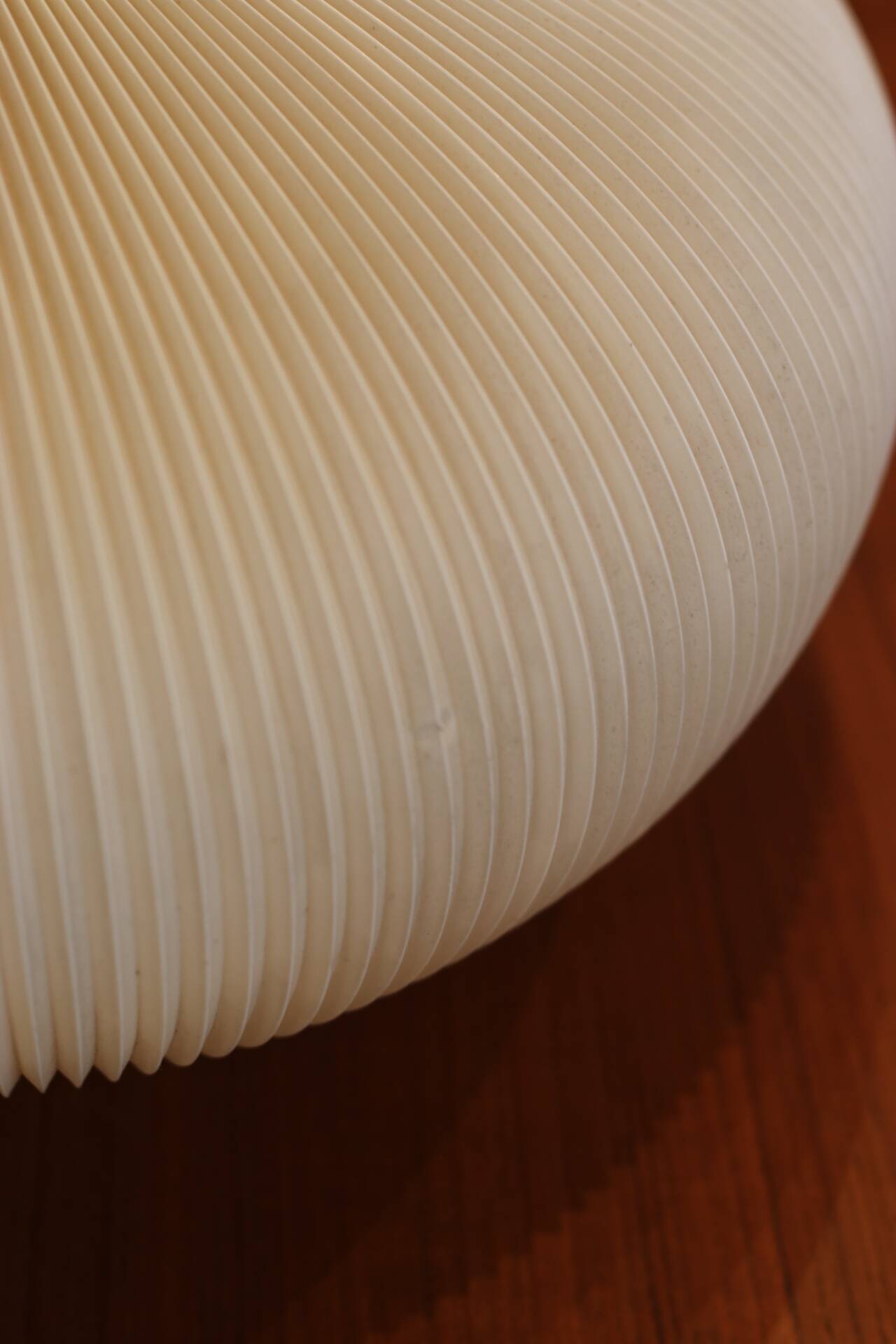 Pleated suspension in rhodoid –  rispal, france, 1950s
