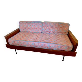 Banquette lit d’appoint années 60/70