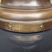 Ancient statue in bronze "Melody" after Auguste Moreau – Art Nouveau