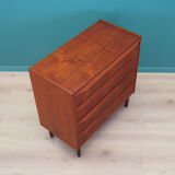 Teak chest of drawers, Danish design, 1970s, made in Denmark