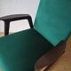 Fauteuil à bascule vintage des années 50.