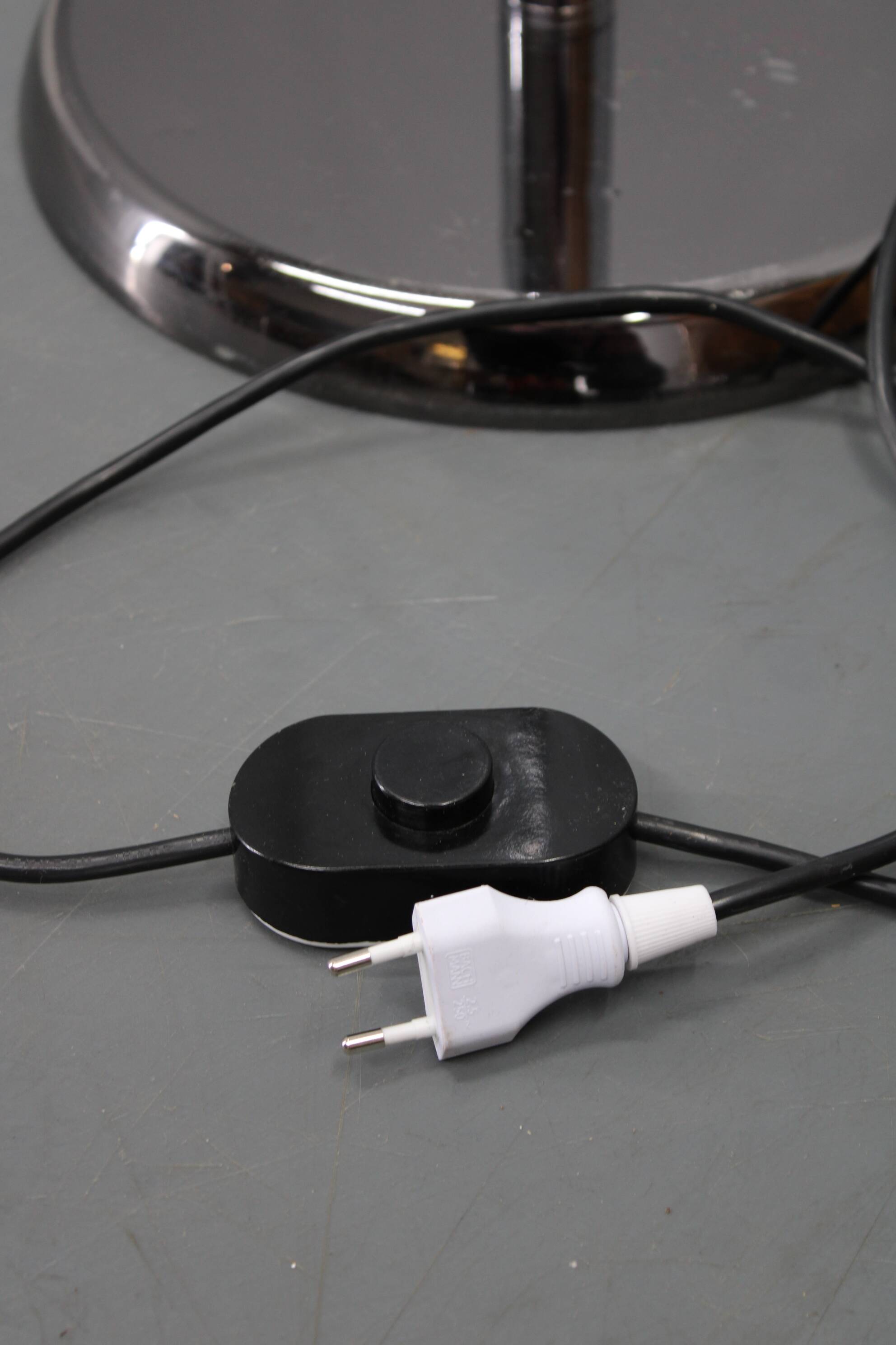 1970s Glass Floor Lamp , Italy