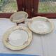 Set of 3 dishes and sauce boat L'Amandinoise