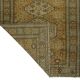 One-of-a-kind turkish handwoven vintage rug - rustic vintage charm 267x 173