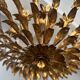 Brass chandelier 1960