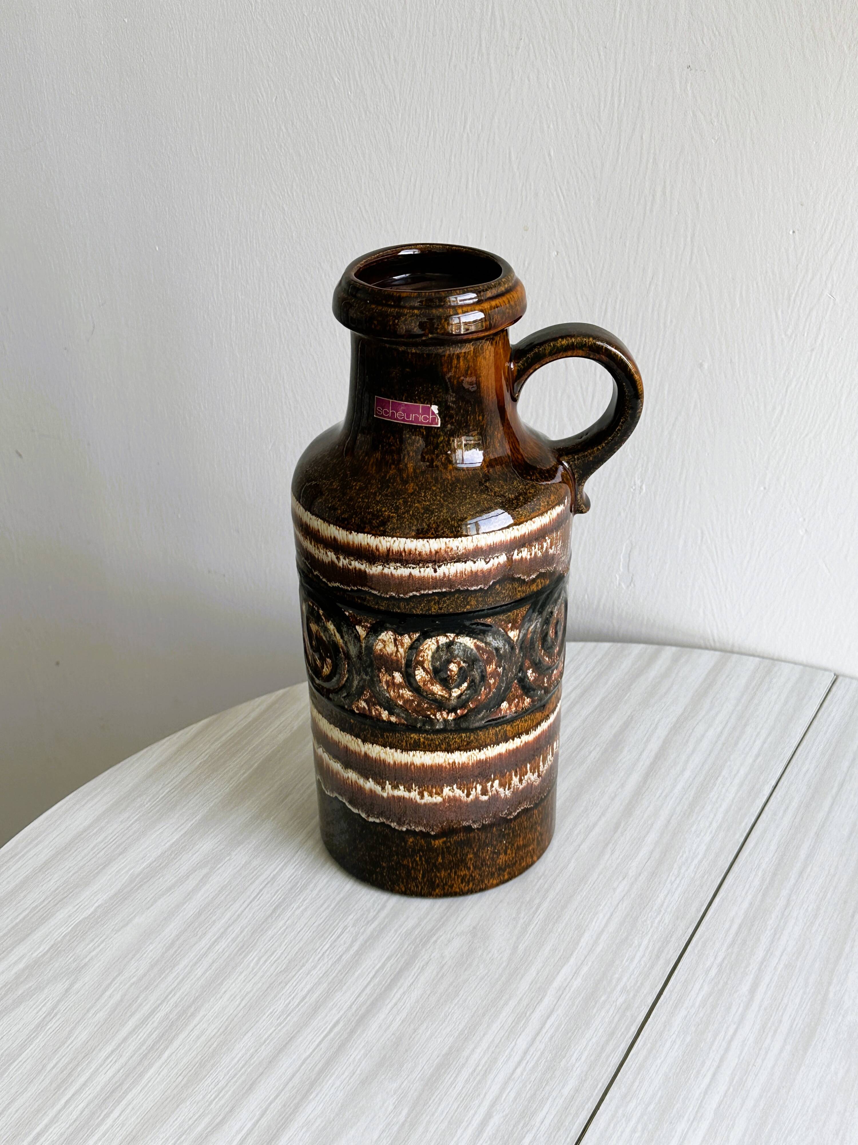 Scheurich ceramic floor vase