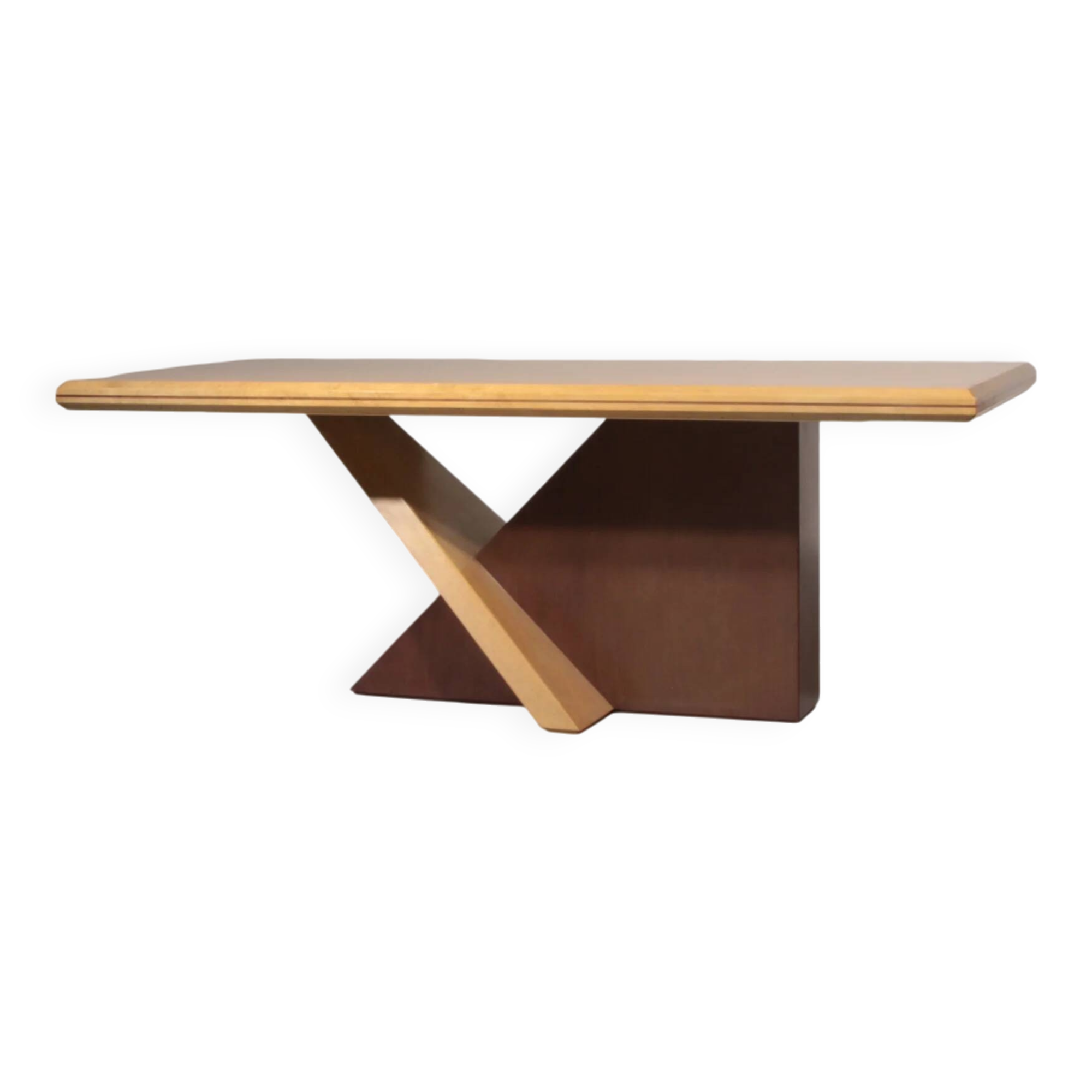 Italian Saporiti Wooden Dining Table 1960