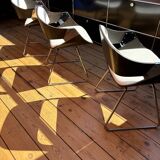 Set of 3 Rudi Verelst chairs (Ed. Novalux)