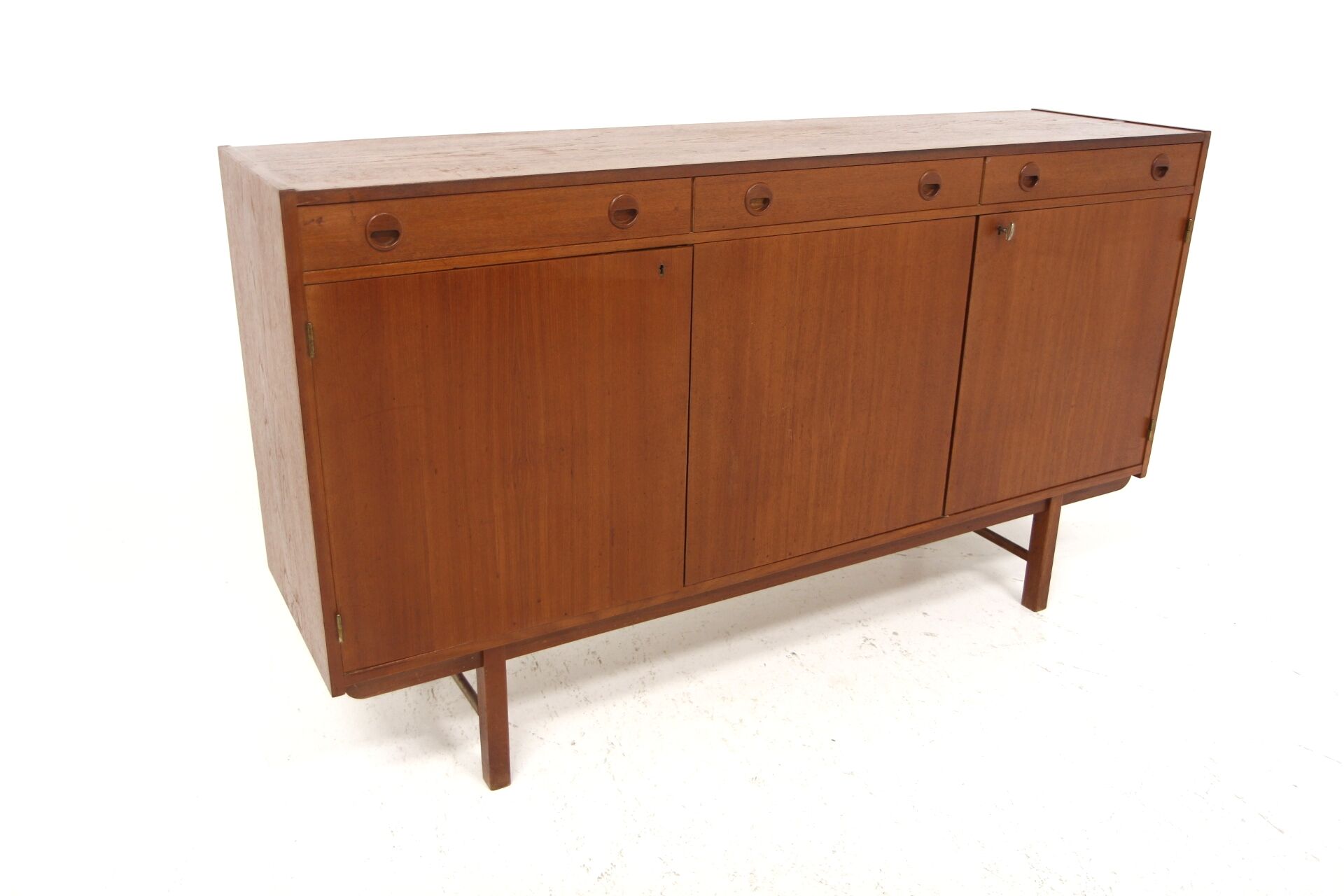 Enfilade scandinave en teck, Suède, 1960