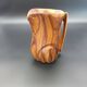 Artisanal Vintage Pitcher Carved Solid Olive Wood Hnos Olivo Spain (17