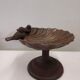 Cast iron birdbath