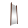 Large teak mirror by Uno & Östen Kristiansson for Luxus, Sweden, 1960s.