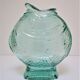 Zoomorphic vase fish glass 70s