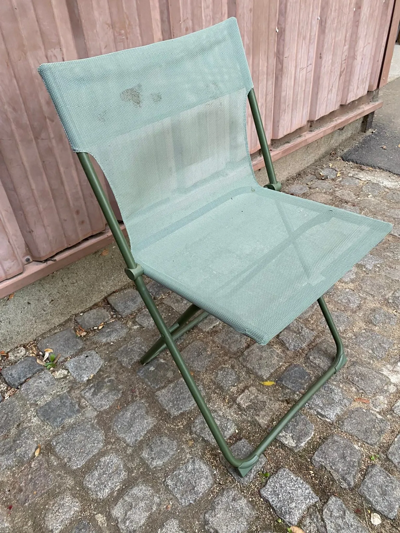 Chaise pliante de balcon LAFUMA Mobilier – Vert sauge