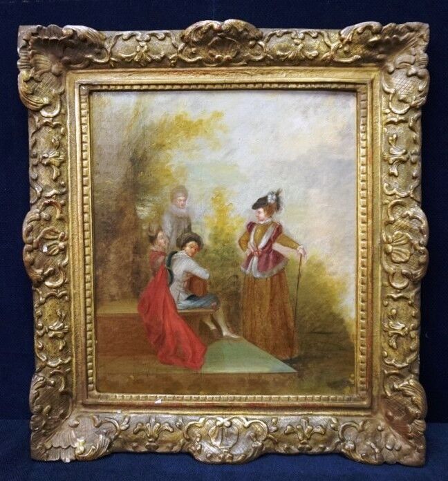 Painting "The Gallant Scene"