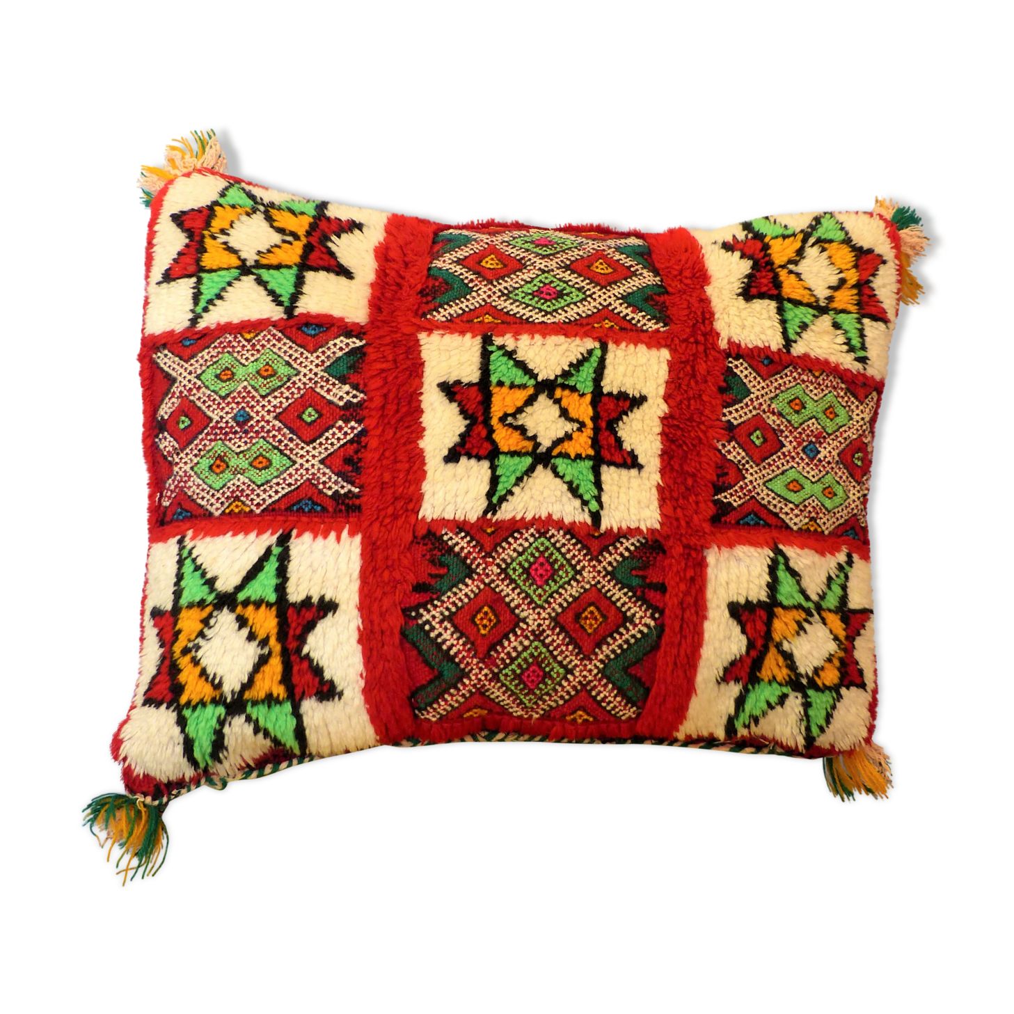 Coussin marocain ethnique beldi 45x35
