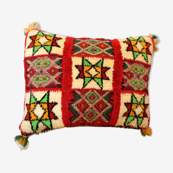 Coussin marocain ethnique beldi 45x35