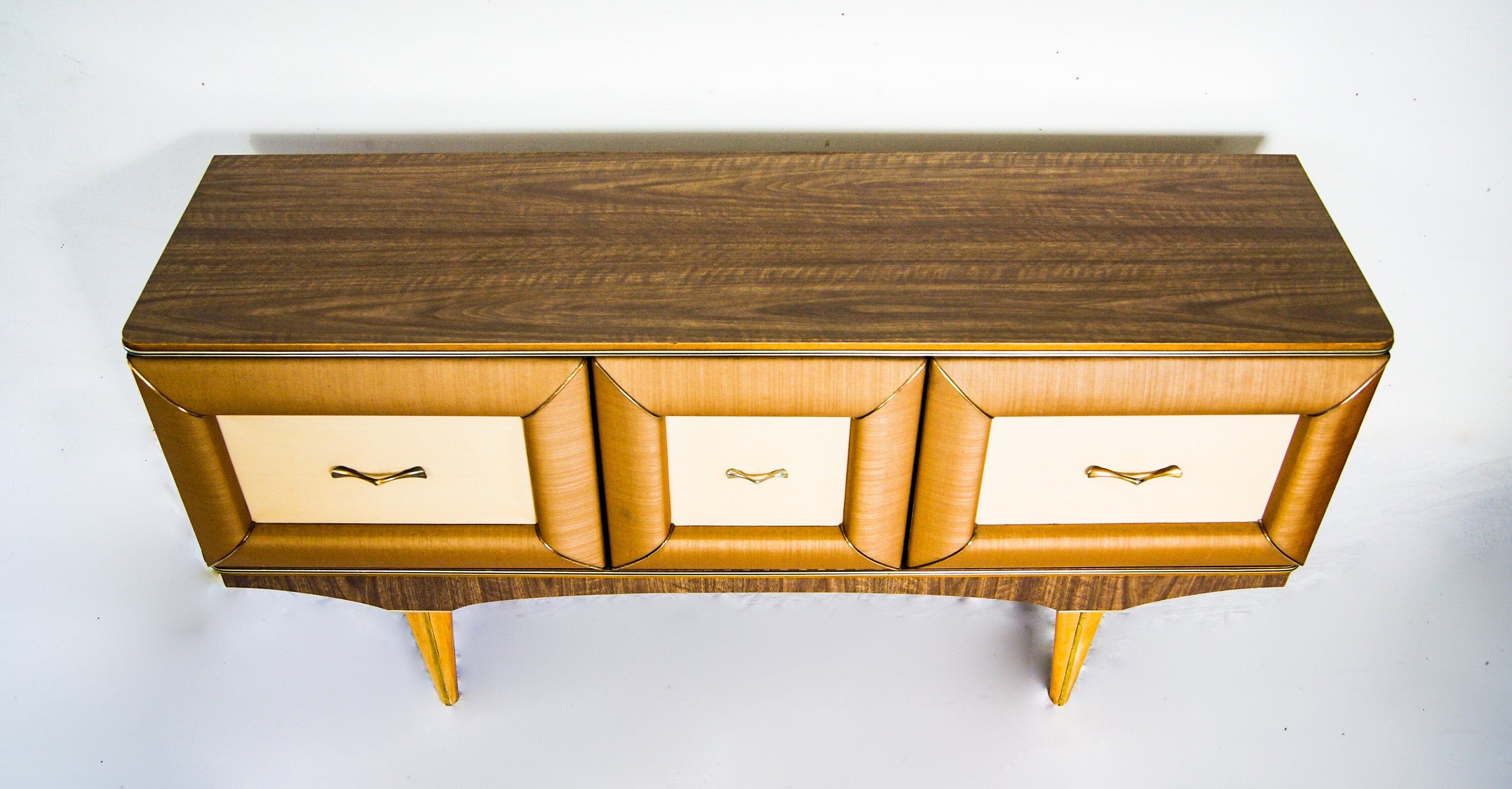 Stonehill illuminated cocktail cabinet sideboard, 1960s