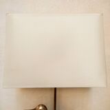 Lamp with brass duck