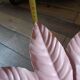 Vintage pink flower wall light