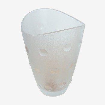 Vase en verre Polka Dots  de 1970