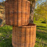 Grands Caches pot en rotin XXL