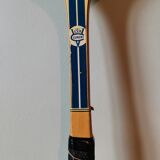 Vintage wooden tennis racket special t Victor Clément metal structure Zephyr