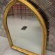Old mirror in gilded wood - 42x31cm