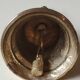 Cloche de Table Antique/Sancho Panza/Écuyer de Don Quichotte .En bronze doré.14,5 x 6,5 cm