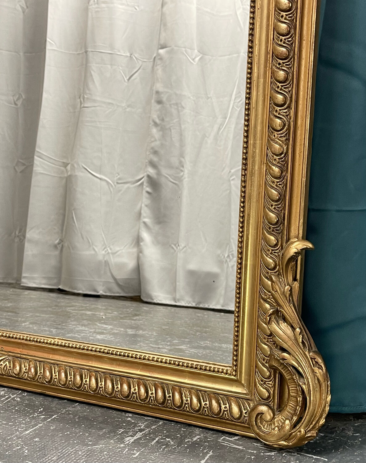 Mirror 151x108 cm old louis XV era Napoleon III