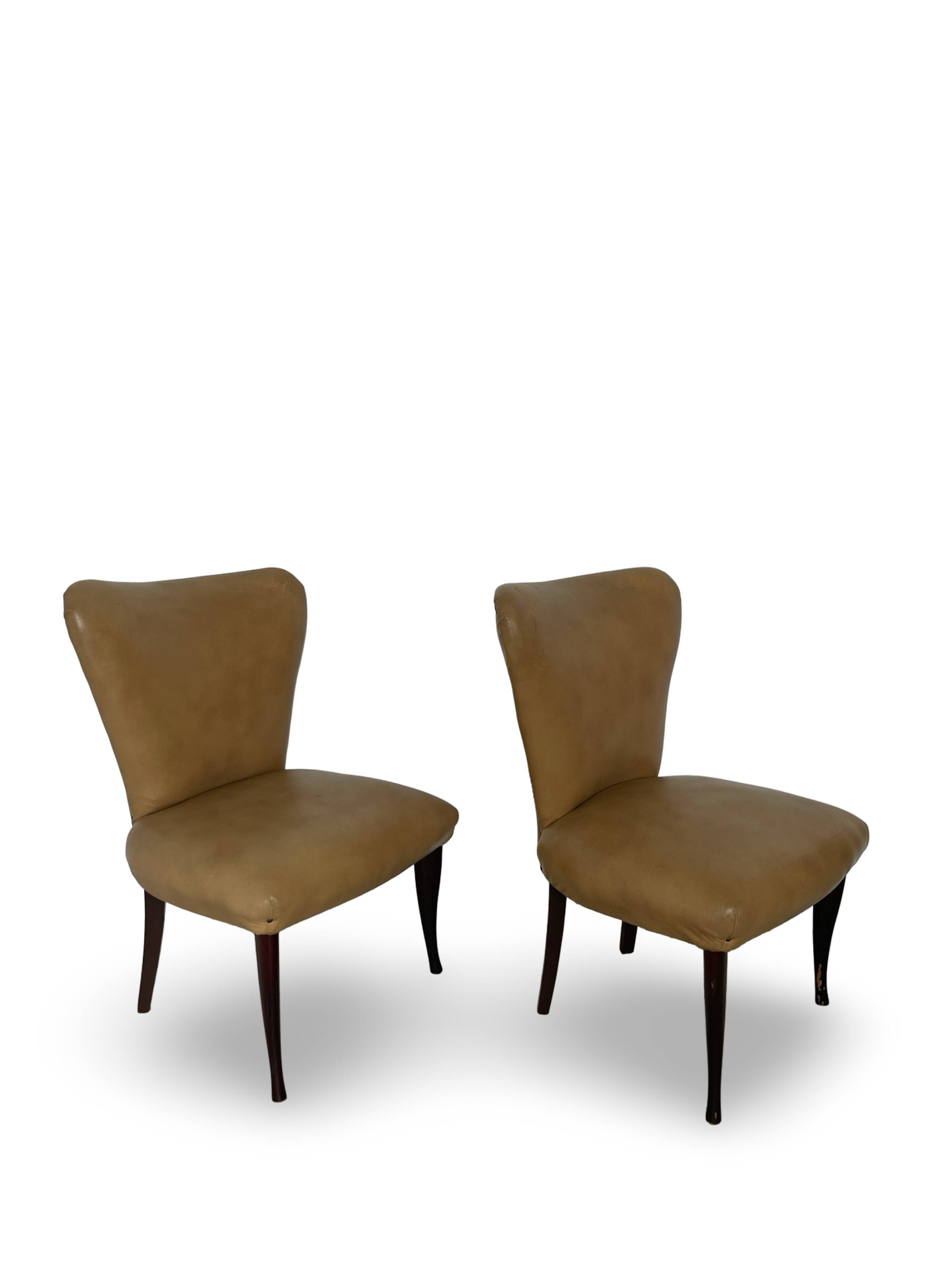 Chaises d'appoint italiennes années 1960