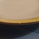 Set of thirteen old porcelain soup plates signed "Biarritz"