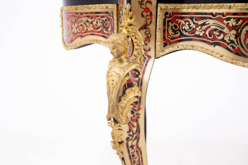 Antique table, France, mid-19th century. After renovation.