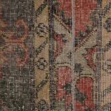 Vintage Turkish Oushak Rug Handwoven 52x712 cm