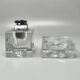 1970s Italian crystal glass smoking set by Antonio Imperatore