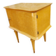 Wooden bedside table