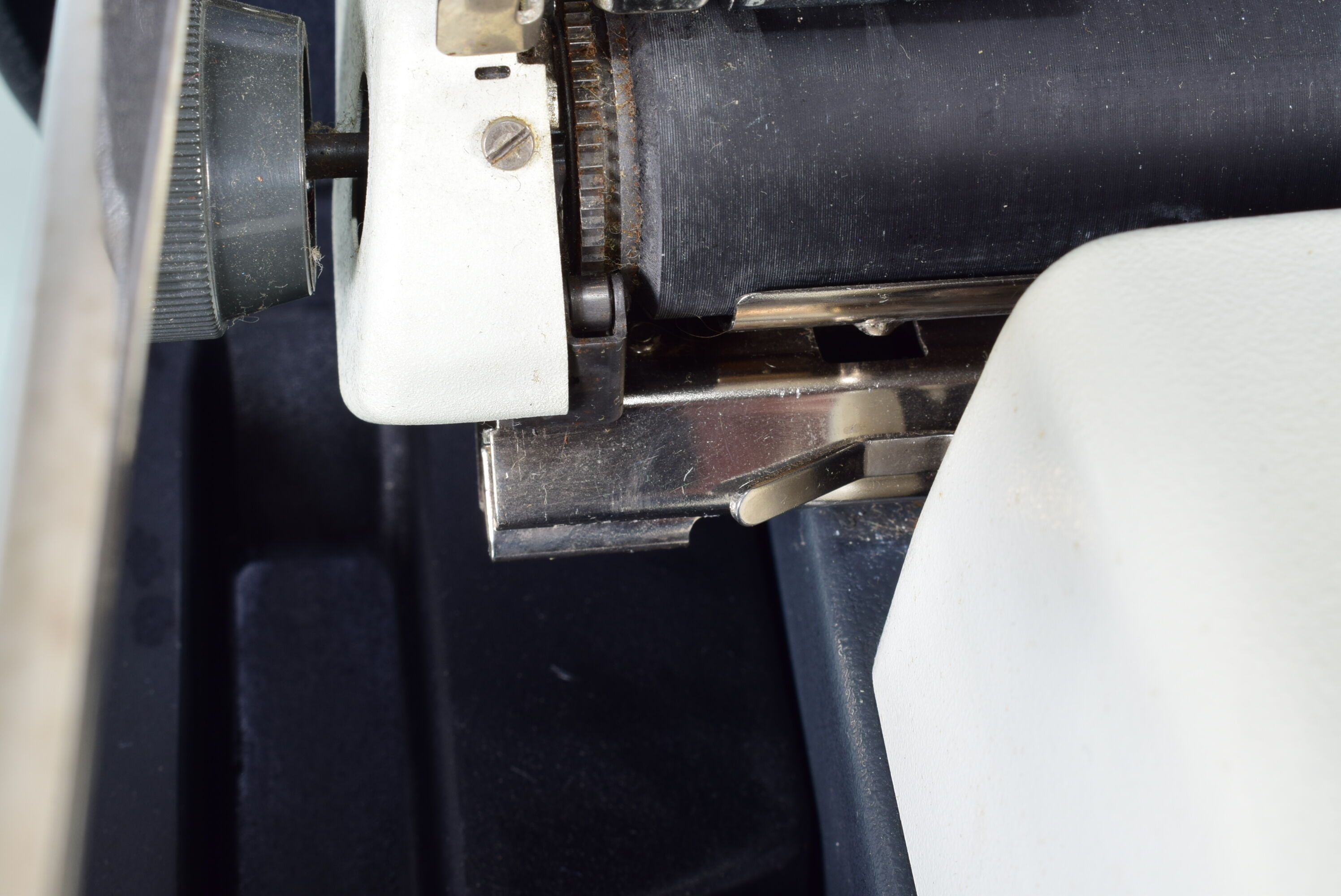 Olympia typewriter with suitcase