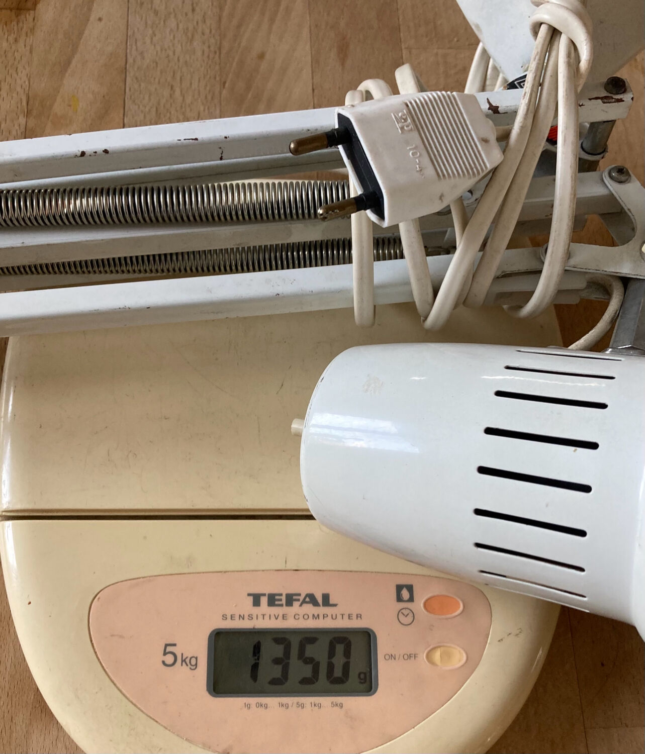 Workshop lamp or architect lamp LEDU type 2312 1970s