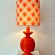 Lampe en céramique pop art – rare original des années 60/70