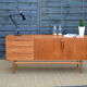 Enfilade en teck blond par McIntosh