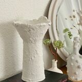 Decorative white cut