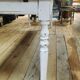 Large white fir country table 1930s