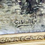 Gabrielle - Oil on Canvas "Snowy Forest"