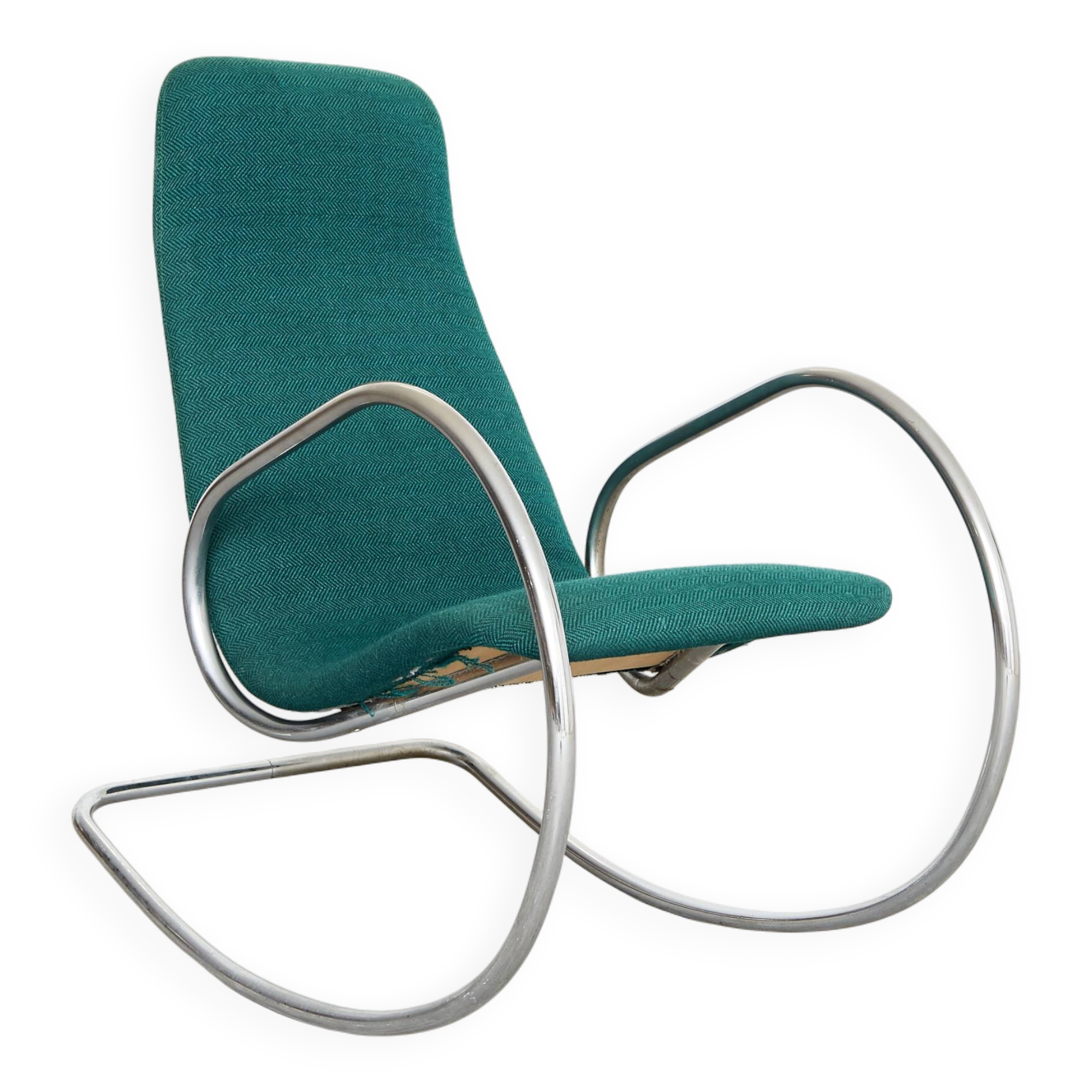 Vintage S826 Cantilever Rocking Chair by Ulrich Böhme for Thonet