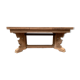 Table de style renaissance en chene massif XX siècle
