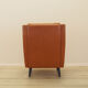 Orange armchair, Danish design, 1970s, made in Denmark