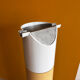 Enzo Mari, Danese Milano, Griglia floor ashtray, 1970s