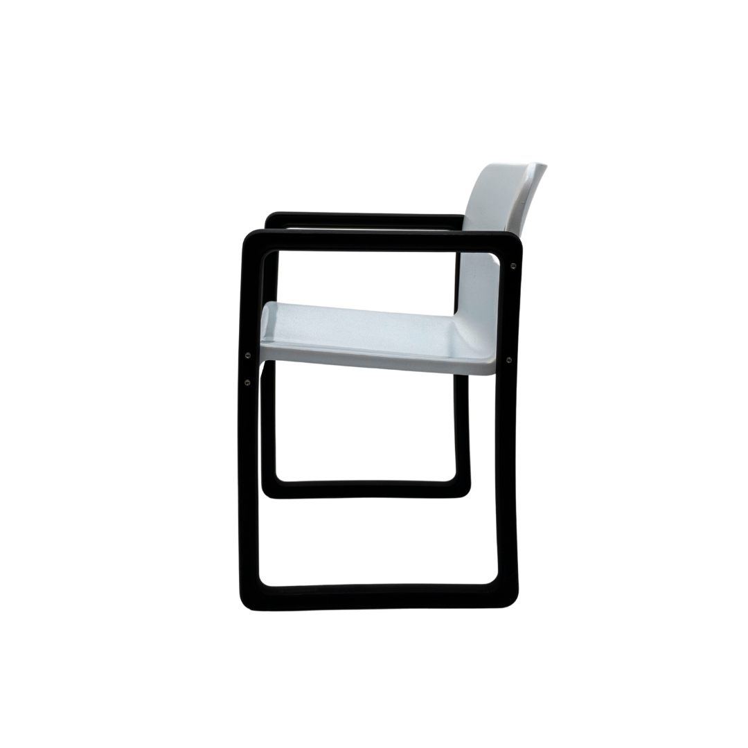 Set of 4 Ypsilon chairs by Just Meijer for Kembo, Holland, 1970s